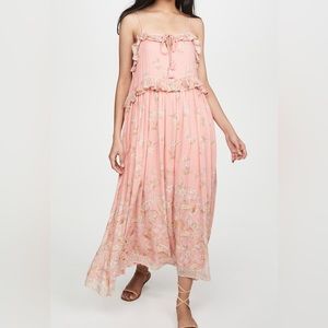 Spell & The Gypsy Hendrix Strappy Maxi Dress, Dusty Pink, M